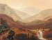 Cascade and distant hills - James David Smillie — artwork view