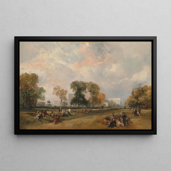 La Grande Exposition de 1851 - James Duffield Harding — framed artwork on a wall