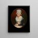 Portrait of Mrs. Robert Kermit - James Earl — framed artwork on a wall