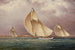 Navigation dans le port de Boston - James Edward Buttersworth — artwork view