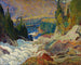 Waterfalls of the Montreal River - James Edward Hervey MacDonald — artwork view