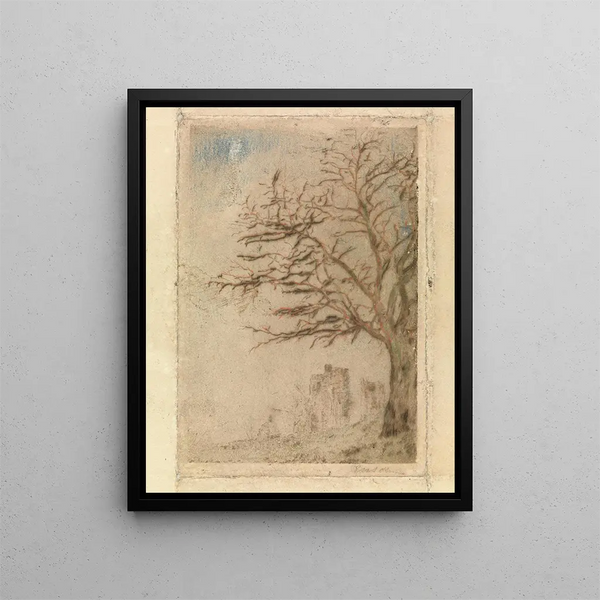 Acacia Painting - James Ensor — framed artwork on a wall