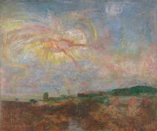 Adam and Eve expelled from paradise - James Ensor — artwork view