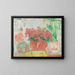Azaleas - James Ensor — framed artwork on a wall