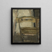 Dossier d'une chaise - James Ensor — framed artwork on a wall