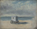 Bath hut on the beach - James Ensor — artwork view