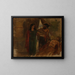 Biblical Scene Painting - James Ensor — framed artwork on a wall