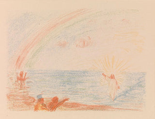The Christ walking on the waters - James Ensor — artwork view