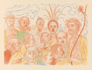 The Christ Before His Judges - James Ensor — artwork view