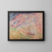 The Christ calming the storm - James Ensor — framed artwork on a wall