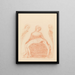 The Christ on his mother's lap - James Ensor — framed artwork on a wall