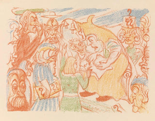 La dispute du Christ avec les docteurs - James Ensor — artwork view