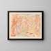 La dispute du Christ avec les docteurs - James Ensor — framed artwork on a wall