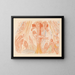 The Descent from the Cross - James Ensor — framed artwork on a wall