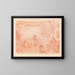 Entrance to Jerusalem - James Ensor — framed artwork on a wall