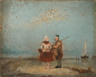 Fishermen Couple - James Ensor — artwork view