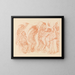 Flagellation - James Ensor — framed artwork on a wall