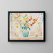 Flowers and Shells - James Ensor — framed artwork on a wall