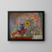 Flowers and Vegetables - James Ensor — framed artwork on a wall