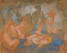 Les Baigneuses, lignes courbes et ondulées - James Ensor — artwork view