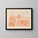 Laissez venir à moi les petits enfants - James Ensor — framed artwork on a wall