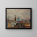 Mask and Crustaceans - James Ensor — framed artwork on a wall