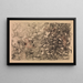 Monotype - James Ensor — framed artwork on a wall