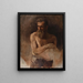 Old Man - James Ensor — framed artwork on a wall