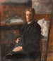 Portrait Painting of Willy Finch - James Ensor — artwork view
