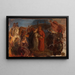 Return of Calvary - James Ensor — framed artwork on a wall
