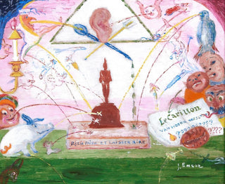 Rien faire et laisser rire - James Ensor — artwork view