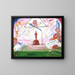 Rien faire et laisser rire - James Ensor — framed artwork on a wall