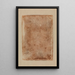 Self-portrait surrounded by heads - James Ensor — framed artwork on a wall