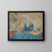 Still life with Chinoiseries - James Ensor — framed artwork on a wall