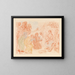 L'Adoration des Mages - James Ensor — framed artwork on a wall