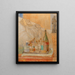 The artist's mother in death - James Ensor — framed artwork on a wall