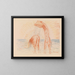 The Baptism of Christ - James Ensor — framed artwork on a wall