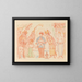 La Circoncision - James Ensor — framed artwork on a wall