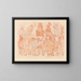 La Moquerie du Christ - James Ensor — framed artwork on a wall