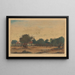 The Orchard - James Ensor — framed artwork on a wall