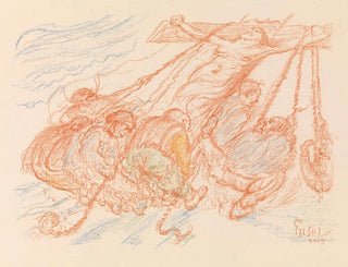 The Raising of the Cross - James Ensor — artwork view