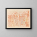 The Return of the Cavalry - James Ensor — framed artwork on a wall