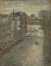 L'avenue Van Iseghem sous la neige - James Ensor — artwork view