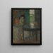 L'attente - James Ensor — framed artwork on a wall