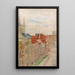 View of Van Iseghemlaan - James Ensor — framed artwork on a wall
