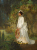 Portrait of the artist's woman - James Farrington Gookins — artwork view