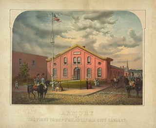 Armurerie de la Première Troupe de la Cavalerie de la Ville de Philadelphie - James Fuller Queen — artwork view