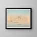 Scene of navigation on the Schuylkill River - James Fuller Queen — framed artwork on a wall