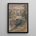 Bridges over Wissahickon Creek near Schuylkill - James Fuller Queen — framed artwork on a wall
