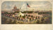 Buildings of the Great Central Fair for the benefit of the Sanitary Commission, Logan Square, Philadelphia, June 1864 - James Fuller Queen — artwork view